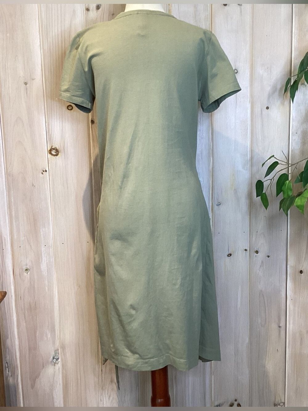 Anthropologie Dolan side tie faux wrap dress - Picture 6 of 7